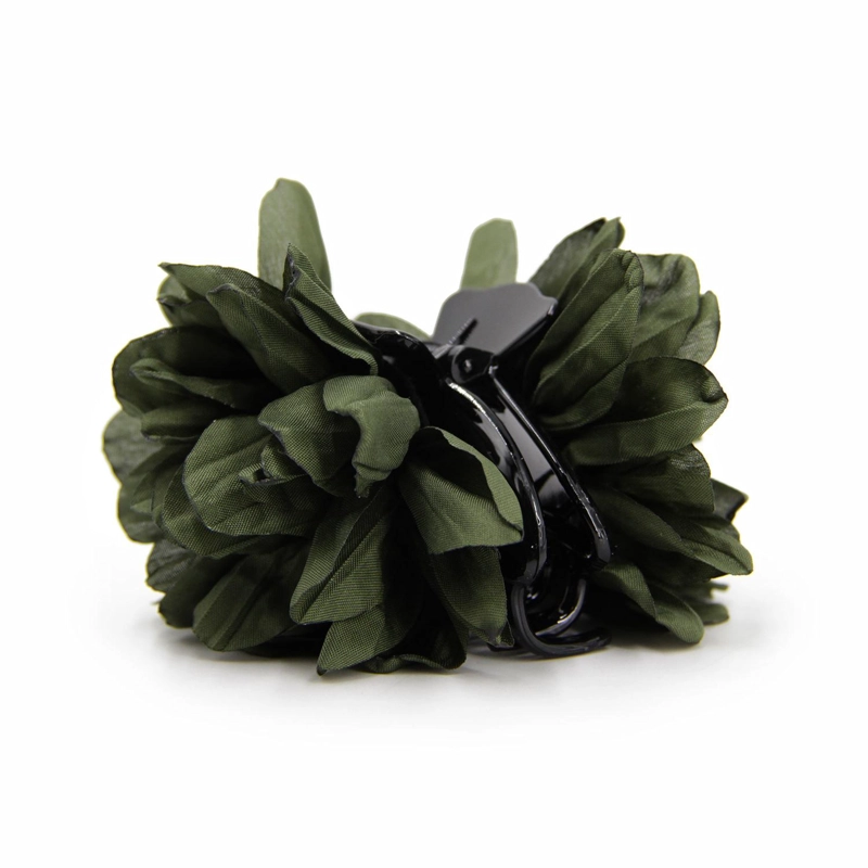 TRABA PARA EL PELO FLOR DE TELA 10 CM ACCESORIO MUJER - 3