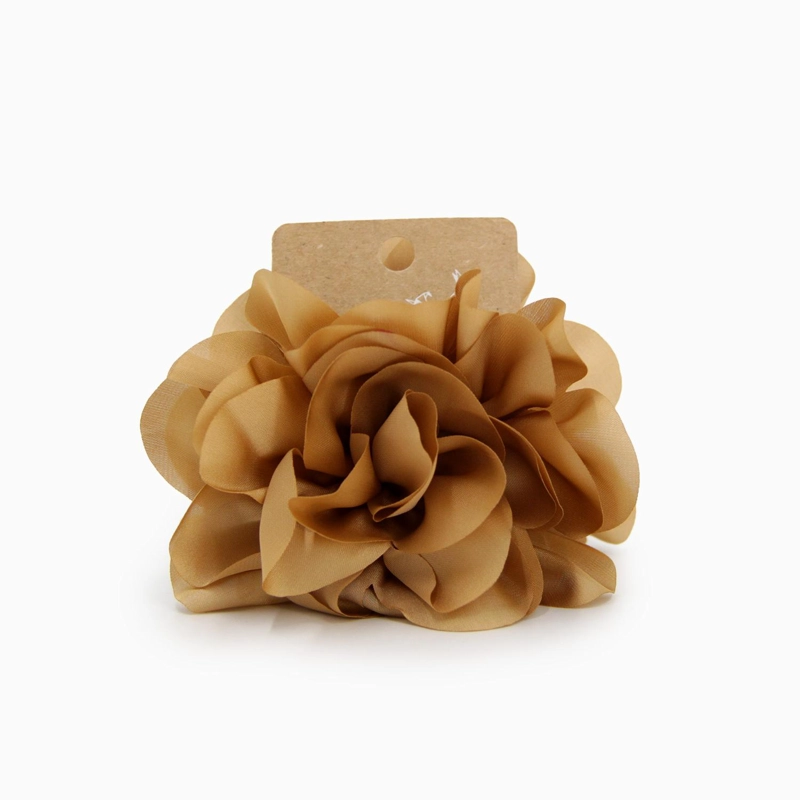 TRABA PARA EL PELO FLOR TIPO SEDA LISA 9 CM ACCESORIO - 1