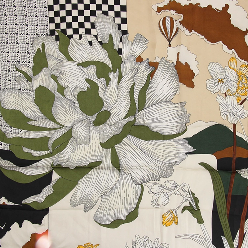 PAÑUELO MEDIANO DE MUJER TIPO SEDA 90X90 169 - 2