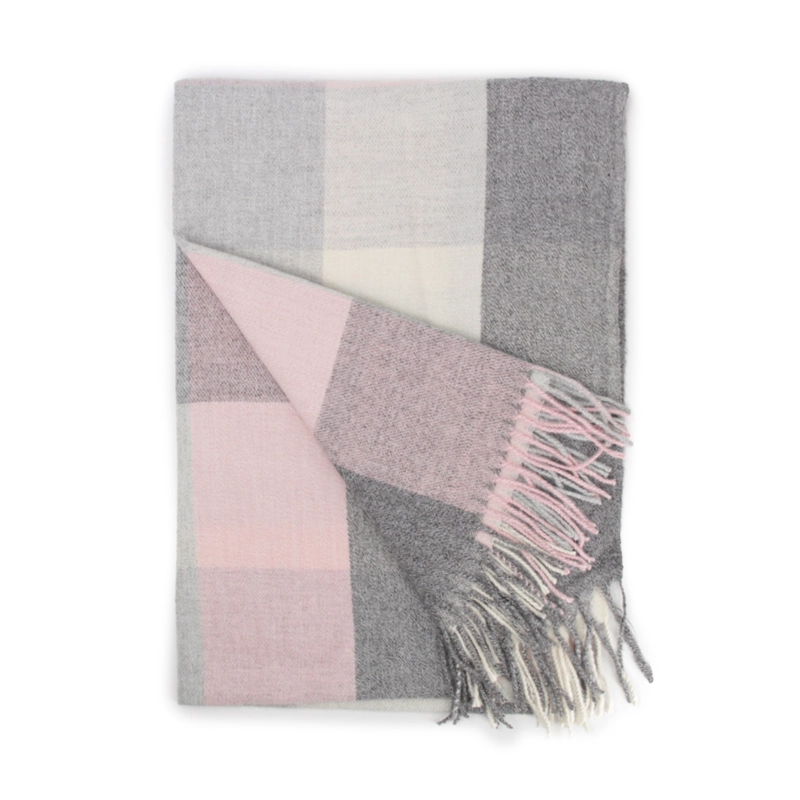 BUFANDA CASHMERE A CUADROS 230GR - 2