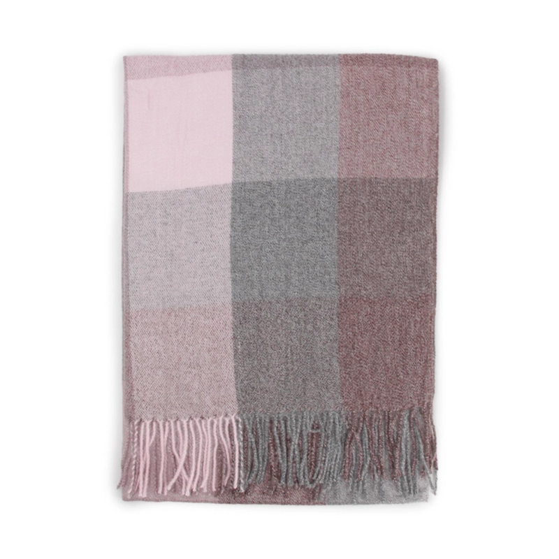 BUFANDA CASHMERE A CUADROS 230GR - 2