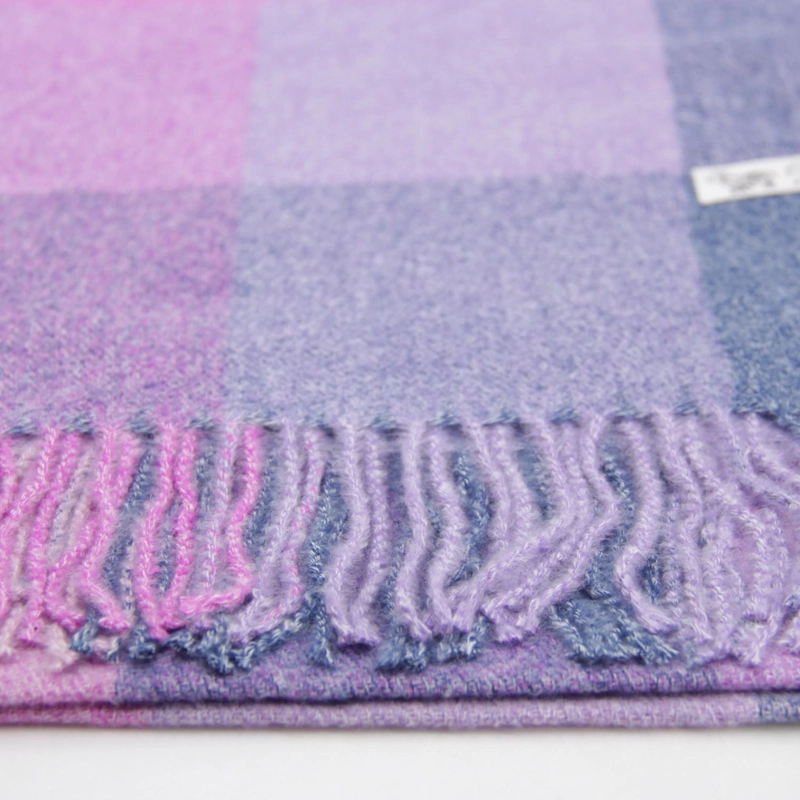 BUFANDA CASHMERE A CUADROS 230GR - 3