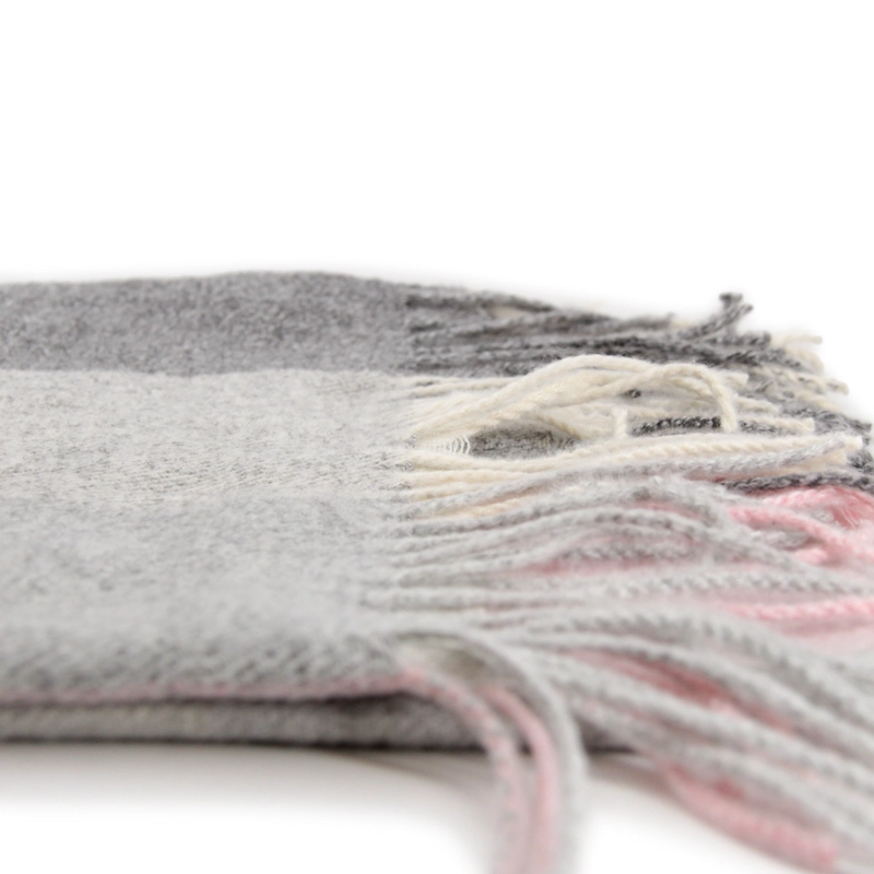 BUFANDA CASHMERE A CUADROS 230GR - 3