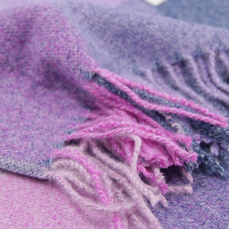 BUFANDA CASHMERE A CUADROS 230GR - 4