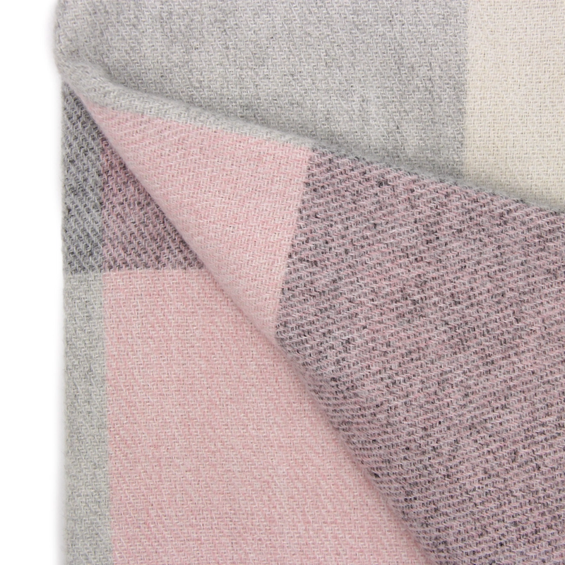 BUFANDA CASHMERE A CUADROS 230GR - 5