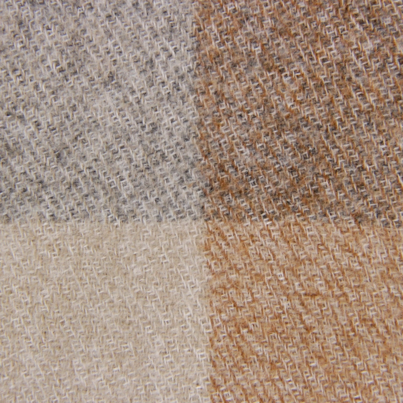 BUFANDA CASHMERE A CUADROS 230GR - 5