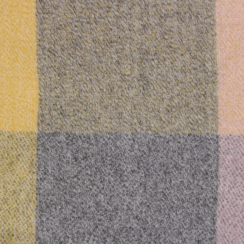 BUFANDA CASHMERE A CUADROS 230GR - 6