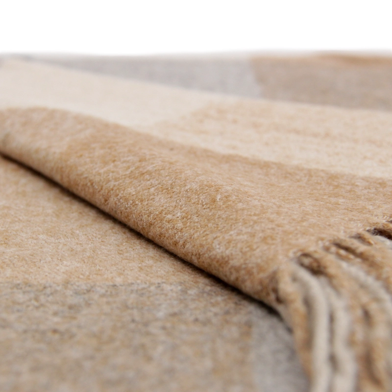 BUFANDA CASHMERE A CUADROS 230GR - 6