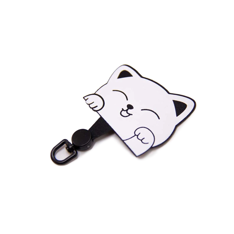 PACK 10 GANCHO ADAPTADORES PARA CORREA STRAP CELULAR ANIMALES CUTE - 9