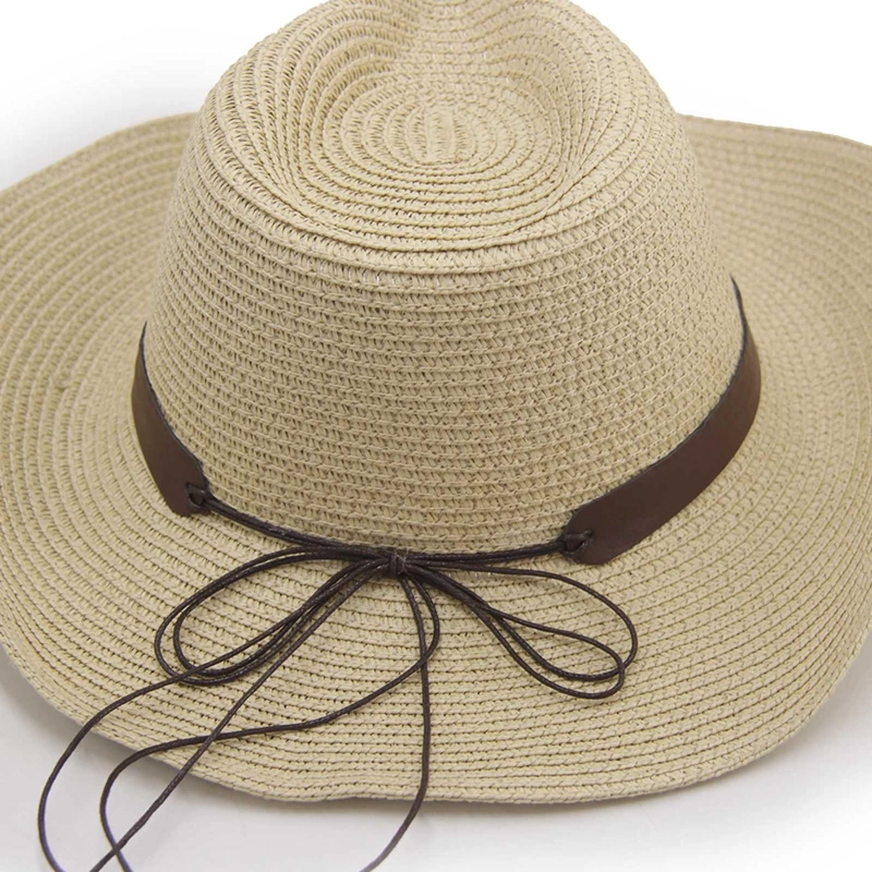 SOMBRERO VAQUERO COWBOY RAFIA CINTA CON TACHAS - PLAYA-FESTIVALES-MODA - 6