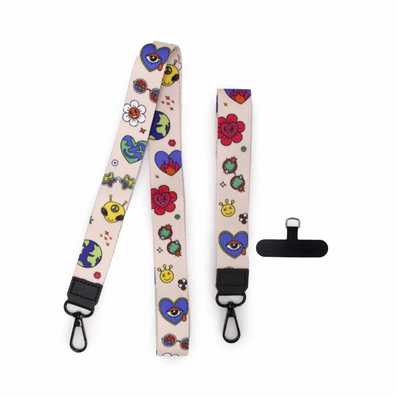 STRAP LANYARD PARA CELULAR- LLAVES - CREDENCIALES 130 TAMAÑO TALLA UNICA - 2
