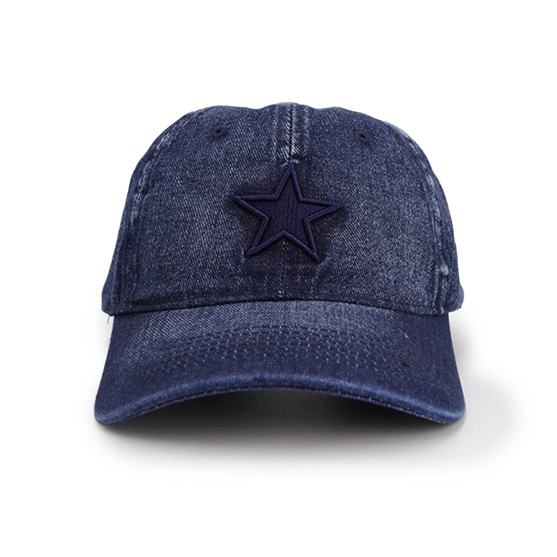 GORRA JOCKEY DENIM CON ESTRELLA PARA ADULTOS - 2