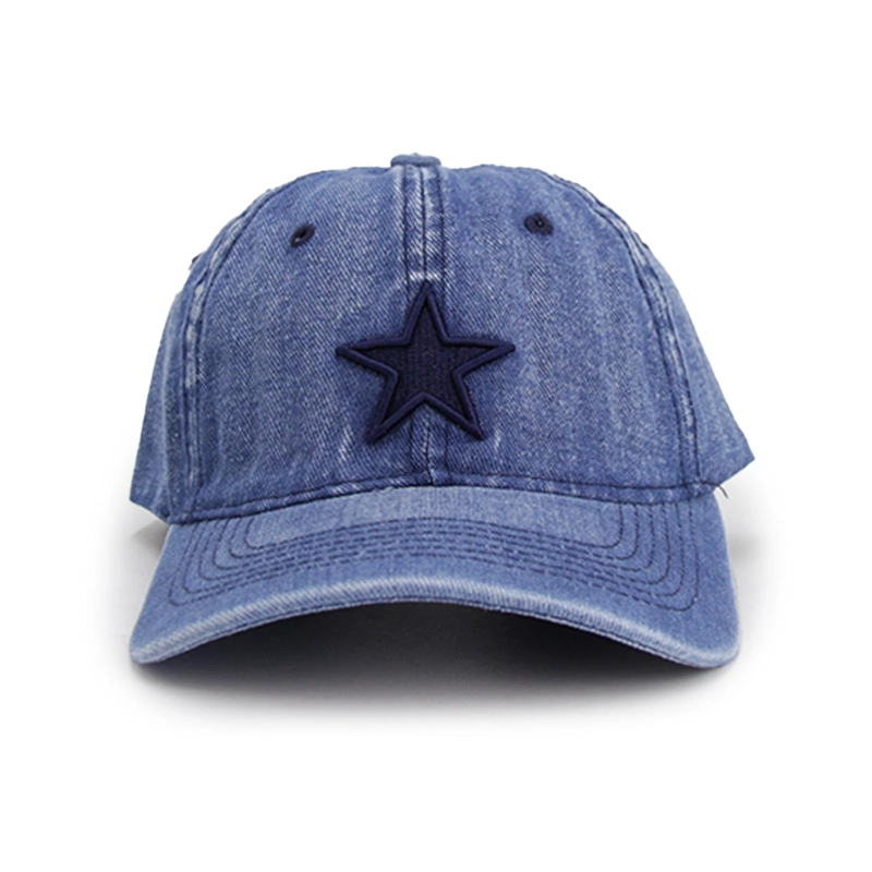 GORRA JOCKEY DENIM CON ESTRELLA PARA ADULTOS - 2