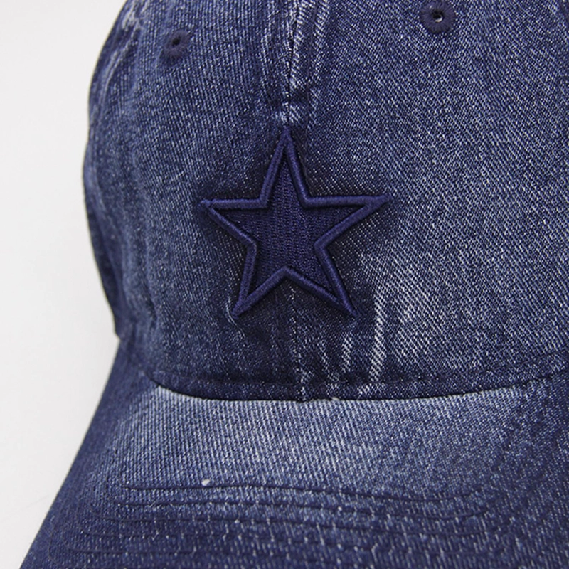 GORRA JOCKEY DENIM CON ESTRELLA PARA ADULTOS - 3