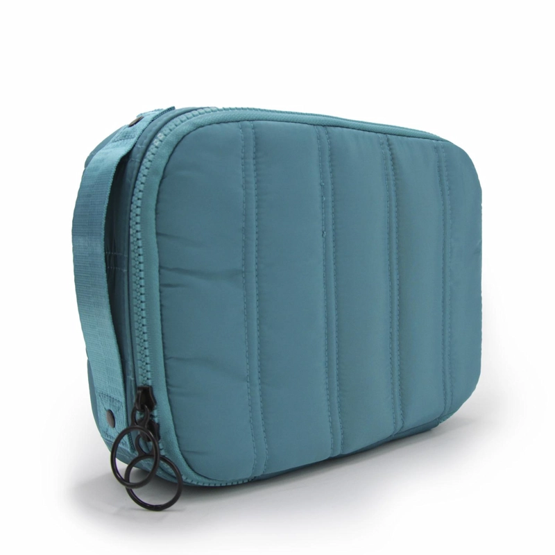 NECESER ORGANIZADOR COSMETIQUERO MULTI BOLSILLO IMPERMEABLE TAMAÑO TALLA UNICA - 4