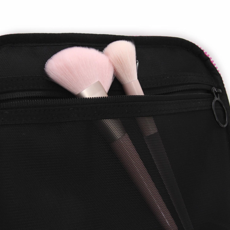 NECESER ORGANIZADOR COSMETIQUERO MULTI BOLSILLO IMPERMEABLE TAMAÑO TALLA UNICA - 9
