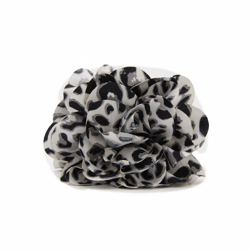 PINZA TRABA PARA EL CABELLO FLOR DE TELA PRINT 277 - 1