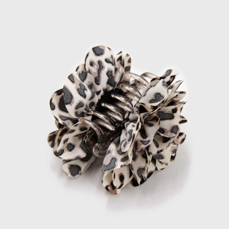 PINZA TRABA PARA EL CABELLO FLOR DE TELA PRINT 277 - 2