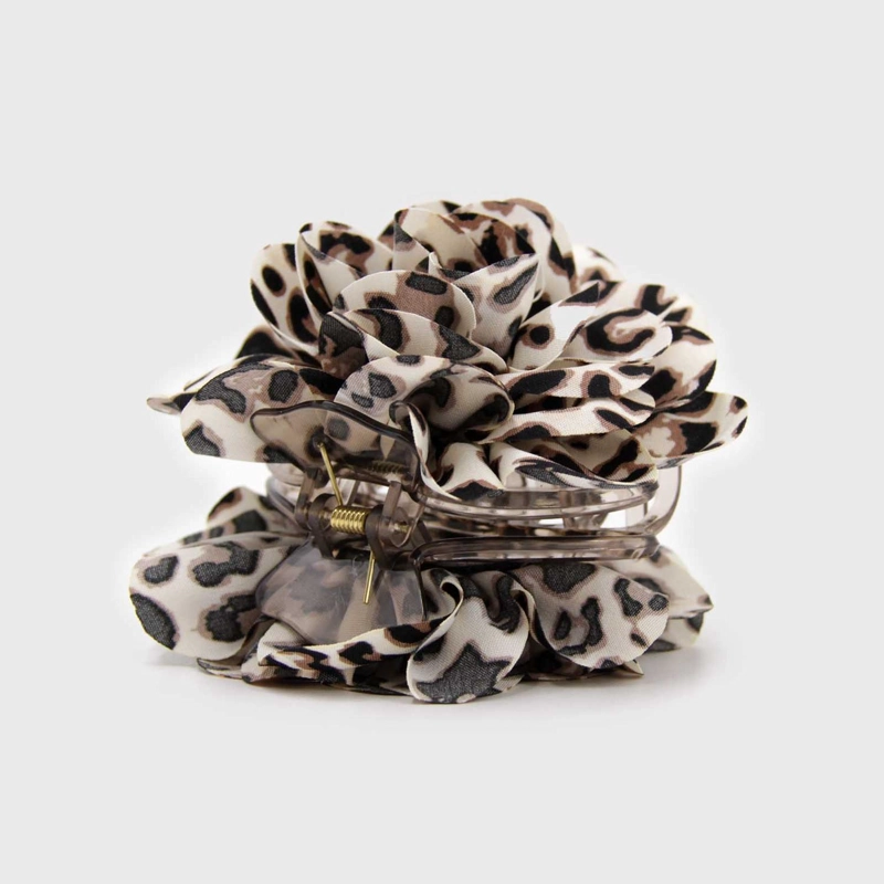 PINZA TRABA PARA EL CABELLO FLOR DE TELA PRINT 277 - 3