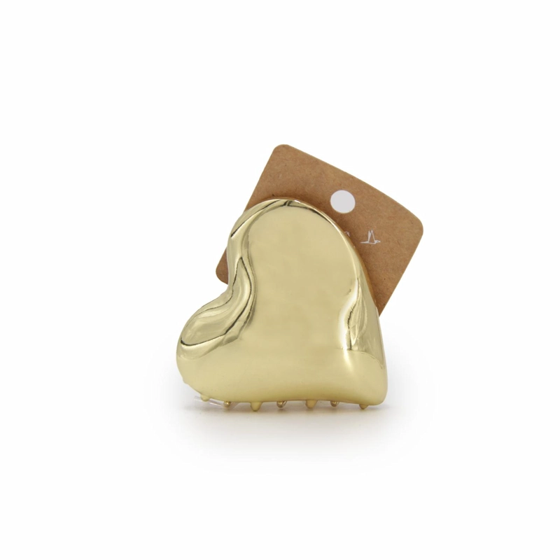 PINZA TRABA PARA CABELLO CORAZON METALICO - 2