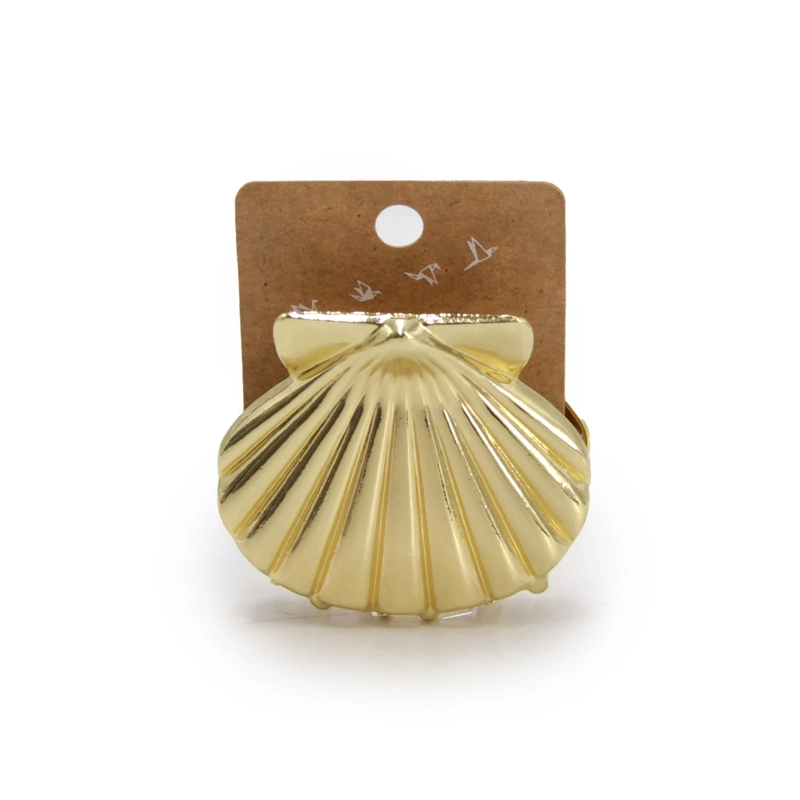 PINZA TRABA PARA CABELLO CARACOLA MARINA METALICA - 1