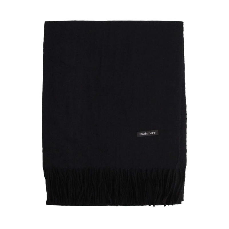 BUFANDA TIPO CASHMERE PELUDA MUJER CON FLECOS 220 G - 1