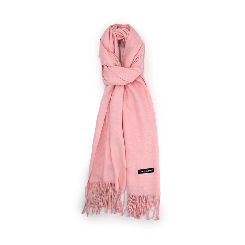 BUFANDA TIPO CASHMERE PELUDA MUJER CON FLECOS 220 G - 2