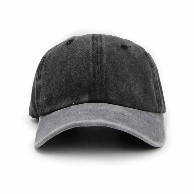 GORRA JOCKEY UNISEX ALGODON PRELAVADO BICOLOR - 2