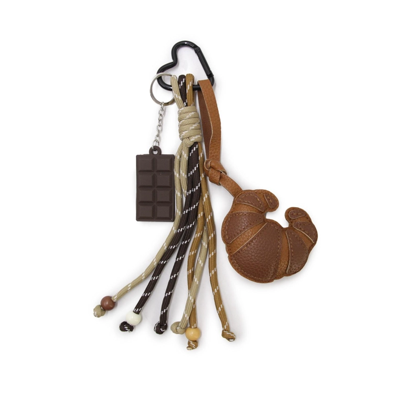 LLAVERO CHARM COLGANTE CROISSANT PARA CARTERA/BOLSO MUJER - 2