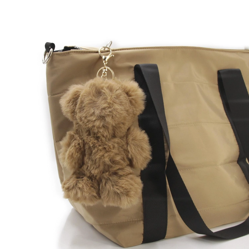LLAVERO CHARM COLGANTE OSO DE PELUCHE CUTE PAR BOLSO MOCHILA - 1