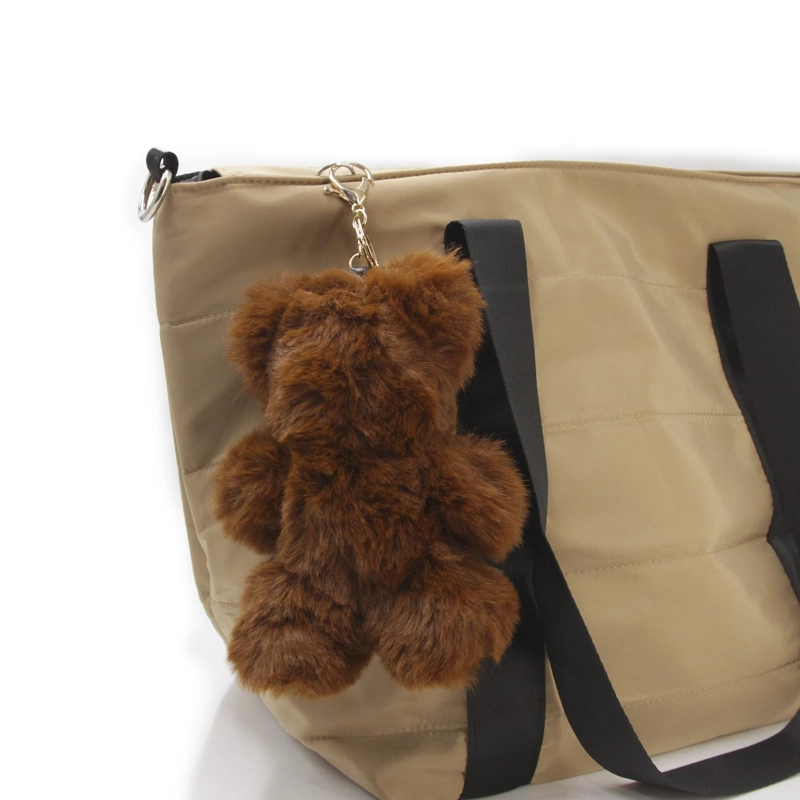 LLAVERO CHARM COLGANTE OSO DE PELUCHE CUTE PAR BOLSO MOCHILA - 1