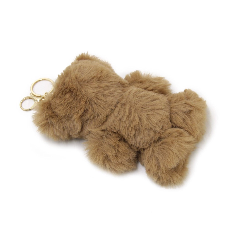 LLAVERO CHARM COLGANTE OSO DE PELUCHE CUTE PAR BOLSO MOCHILA - 3