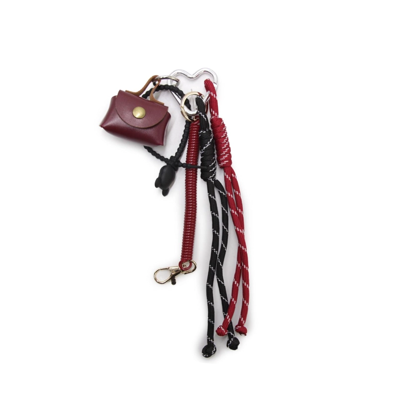LLAVERO CHARM COLGANTE CUERDA MINI BOLSO PARA CARTERA/BOLSO - 3