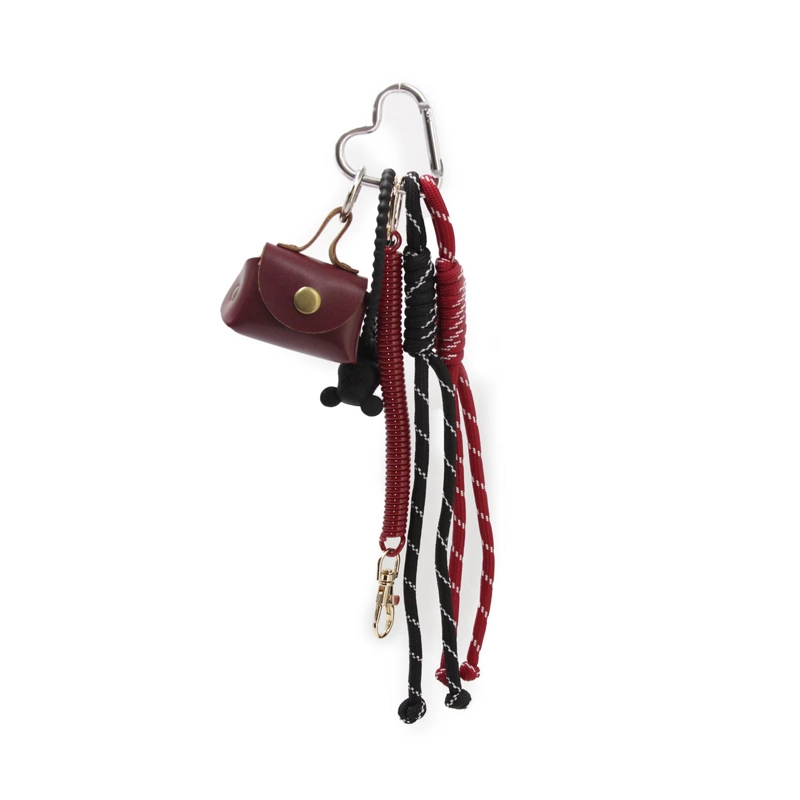 LLAVERO CHARM COLGANTE CUERDA MINI BOLSO PARA CARTERA/BOLSO - 4