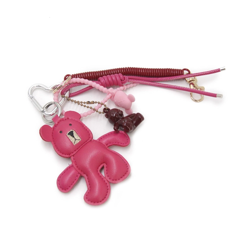 LLAVERO CHARM COLGANTE CON DIJE DE OSITO PARA BOLSO/MOCHILA - 2
