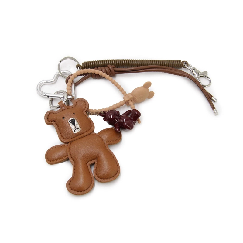 LLAVERO CHARM COLGANTE CON DIJE DE OSITO PARA BOLSO/MOCHILA - 2