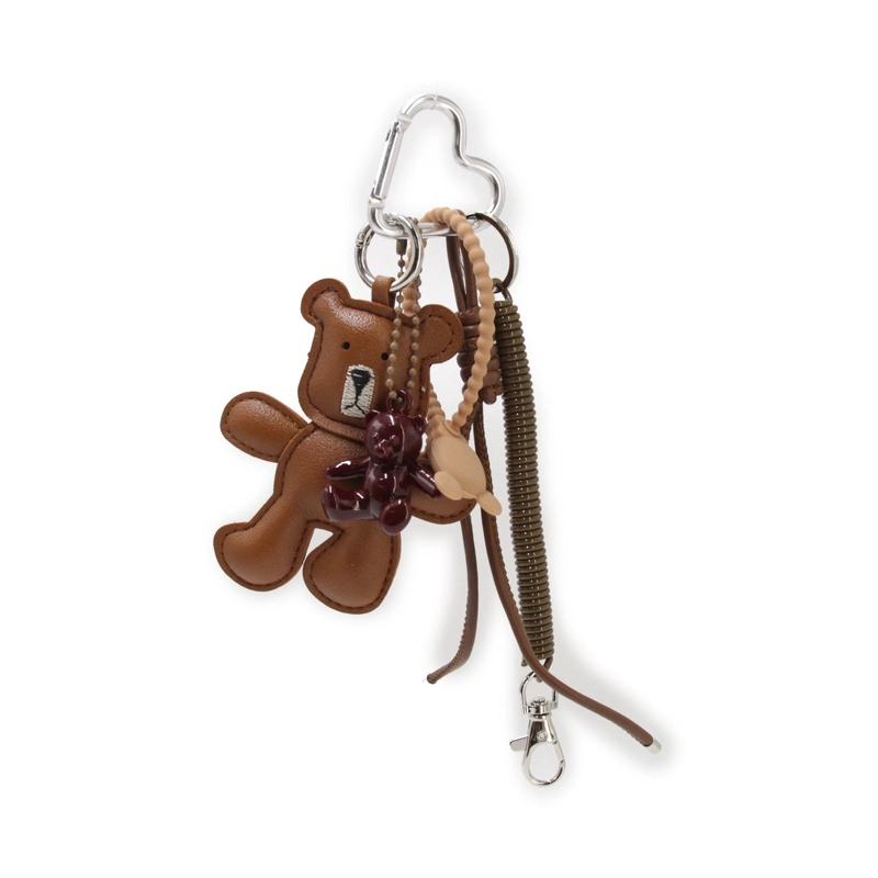 LLAVERO CHARM COLGANTE CON DIJE DE OSITO PARA BOLSO/MOCHILA - 4