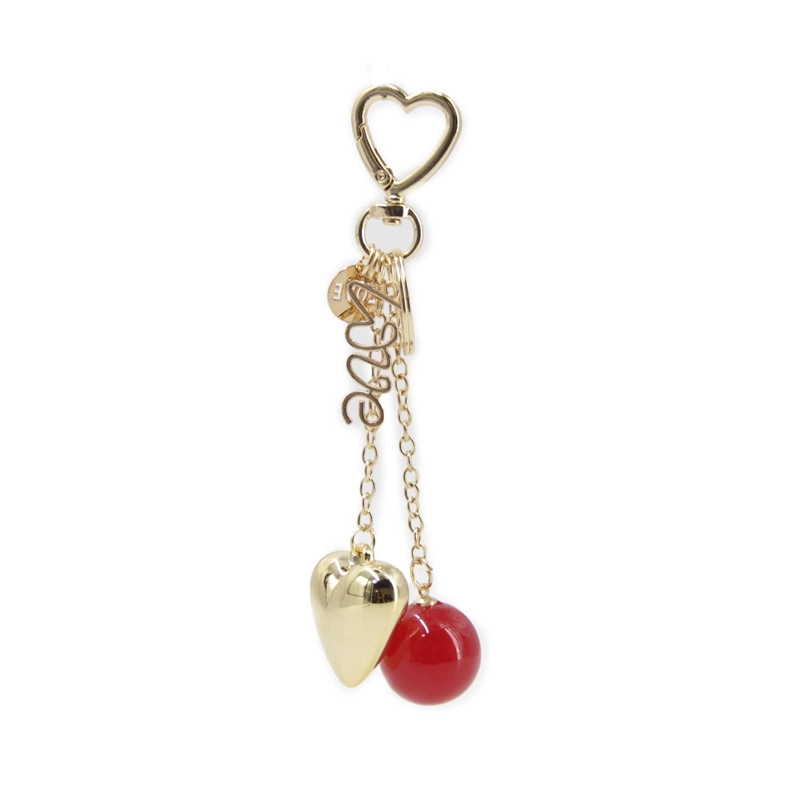 LLAVERO CHARM COLGANTE CORAZON ACCESORIO CARTERA - 3