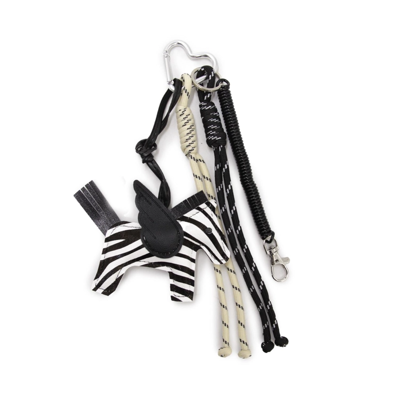 LLAVERO CHARM COLGANTE CABALLO CON ALAS CUTE PARA BOLSO 24CM - 2