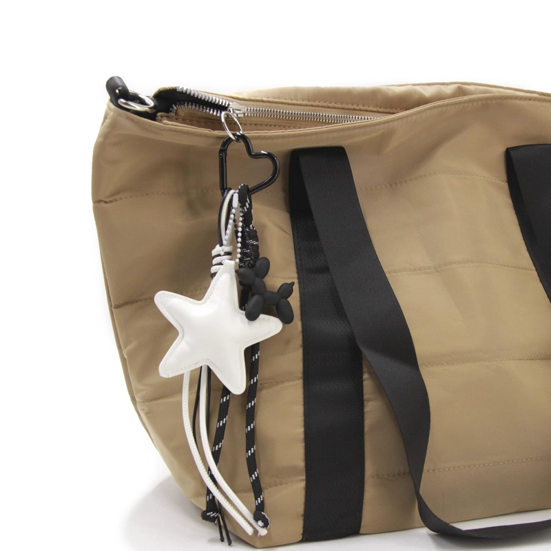 LLAVERO CHARM COLGANTE ESTRELLA Y PERRO PARA BOLSO 25CM - 1