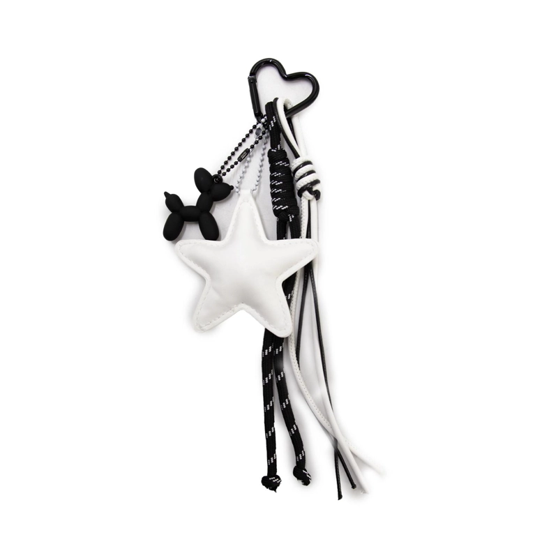 LLAVERO CHARM COLGANTE ESTRELLA Y PERRO PARA BOLSO 25CM - 3