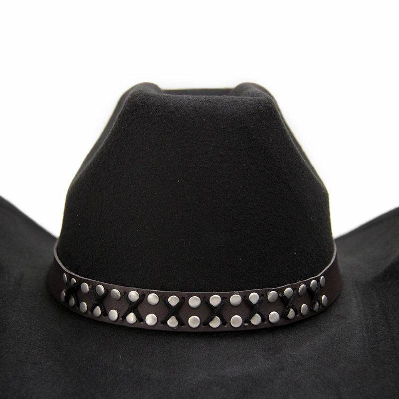 SOMBRERO VAQUERO TACHAS COWBOY WESTERN UNISEX - FESTIVALES - 3