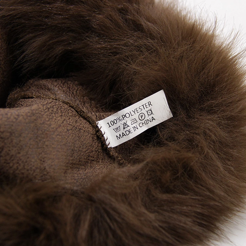 GORRO RUSO PELUDO PARA INVIERNO CALIDO ELEGANTE UNISEX 57CM - 3