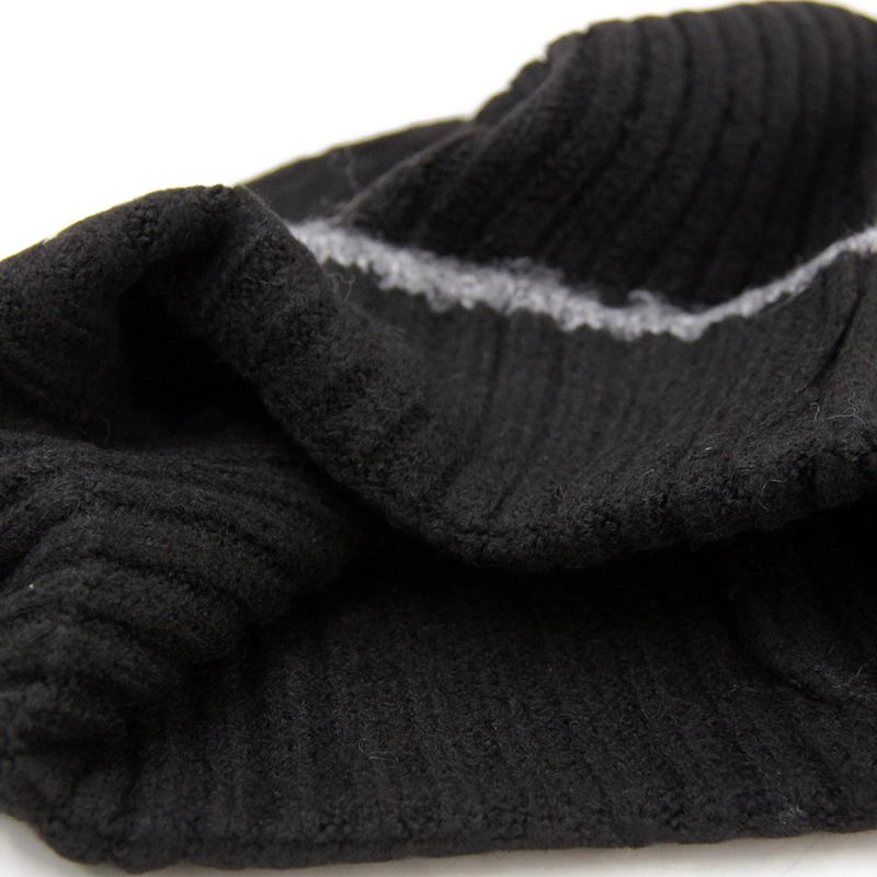 GORRO DE LANA BICOLOR UNISEX INVIERNO COLORES CASUAL - 2