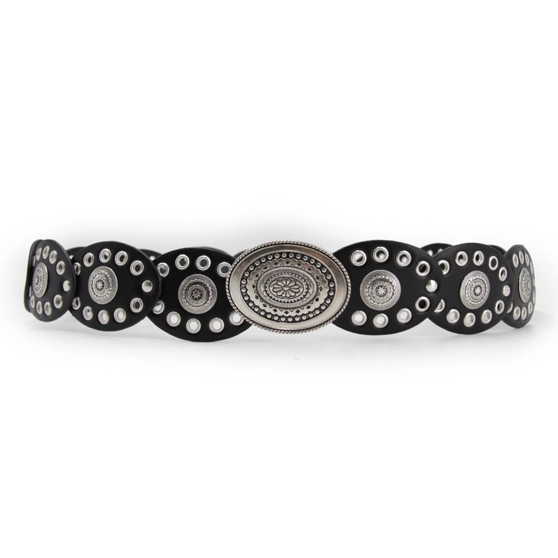 CINTURON DE MUJER OVALADO BOHO - 1