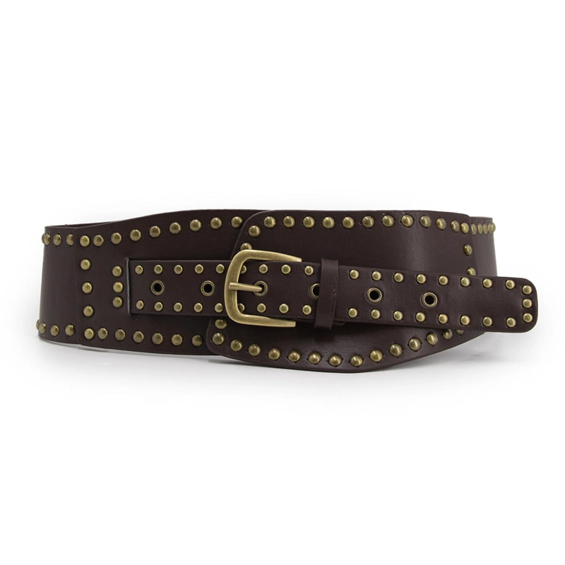CINTURON DE MUJER FAJA CON TACHAS BOHO - 1