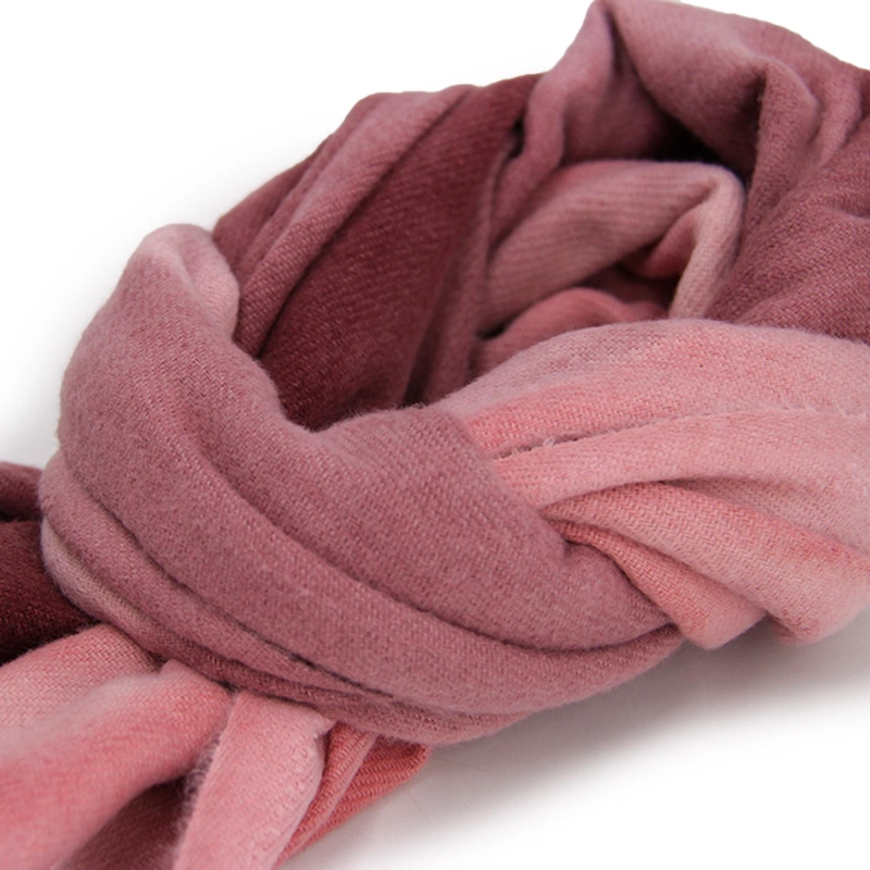 BUFANDA DEGRADADA MULTICOLOR TIPO CASHMERE SUAVE CON FLECOS - 2