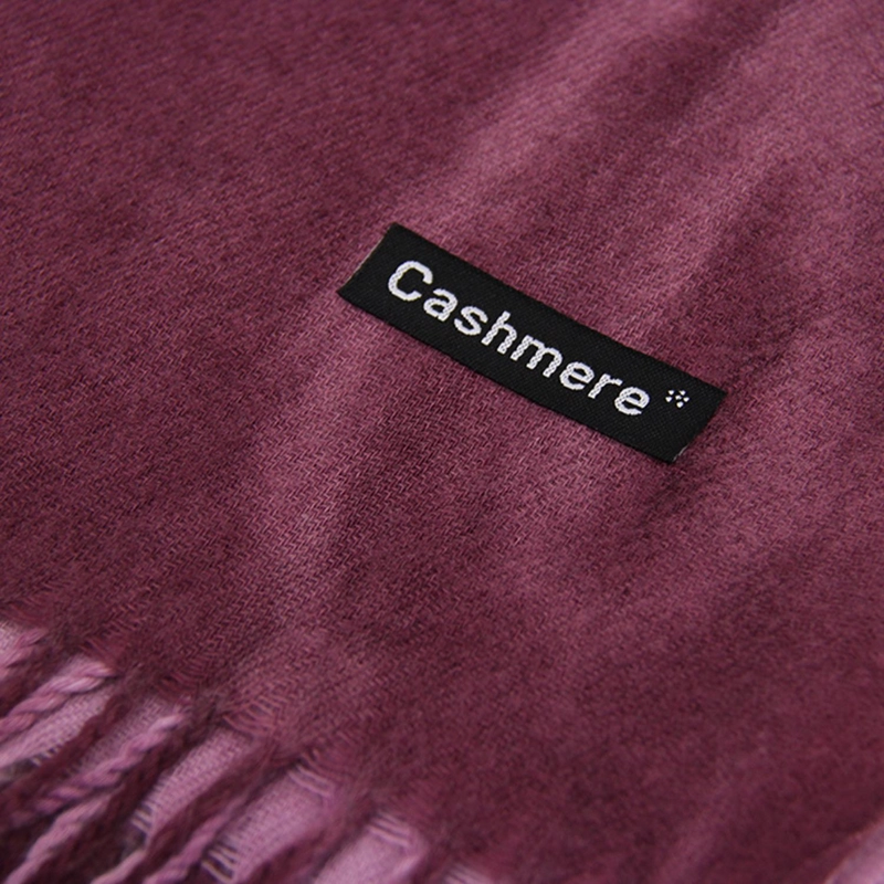 BUFANDA DEGRADADA MULTICOLOR TIPO CASHMERE SUAVE CON FLECOS - 4