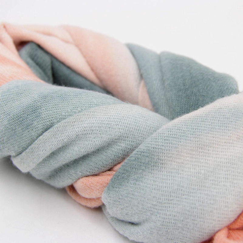 BUFANDA DEGRADADA COLOR TIPO CASHMERE SUAVE CON FLECO UNISEX - 4