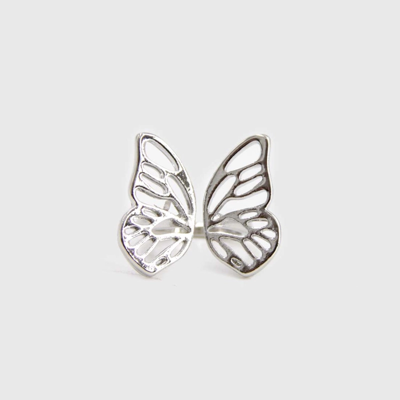 PACK 6UN - PRENDEDOR BROCHE PASA PAÑUELOS MARIPOSA ELEGANTE - 5